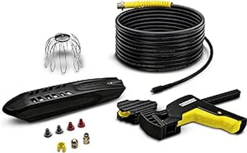 Kit para limpieza de tuberías y canalones